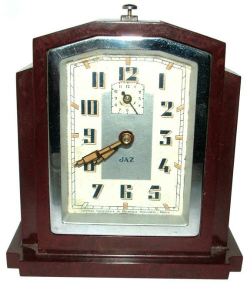 Art Deco Bakelite Jaz Clock