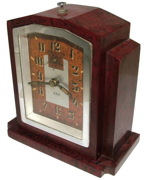 fig 1. French Art Deco Clock by Japy