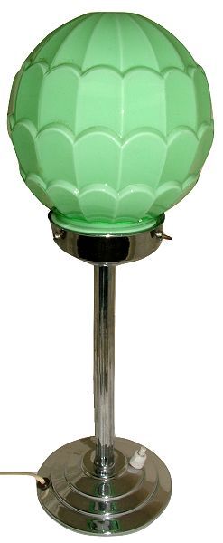 Art Deco Chrome Table Lamp