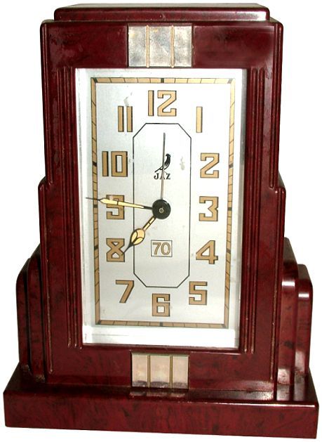 Art Deco French Bakelite Clock