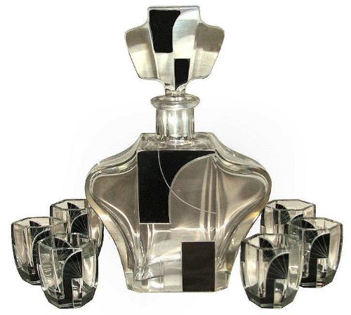 Karl Palda Art Deco Decanter Set
