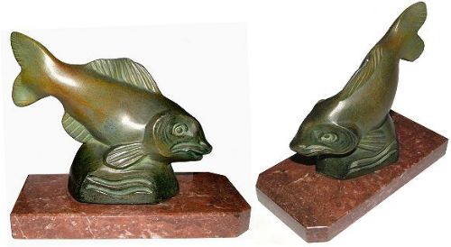 Art Deco Bookends