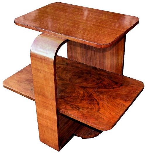 Art Deco Geometric Table