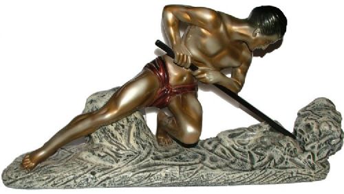 Art Deco Male Figure by U.cipriani