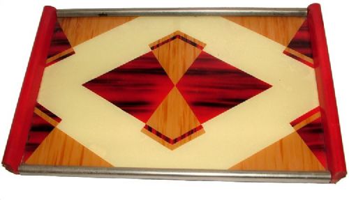 Art Deco Geometric Tray