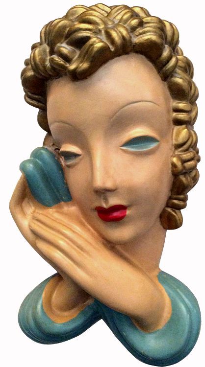 Art Deco Wall Mask