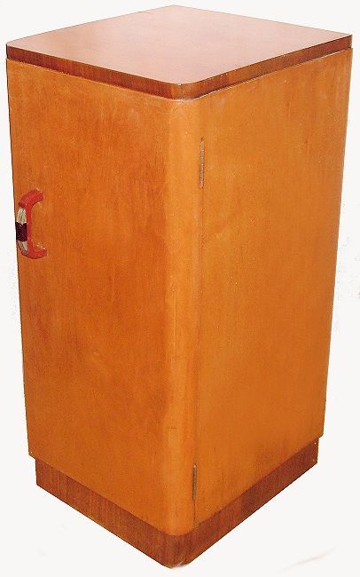 fig 1. Pair Of 1930s Art Deco Bedside Cabinets