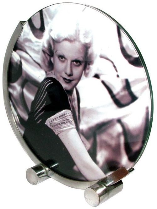 Art Deco Chrome Picture Frame