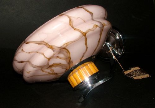 Set of 3 Art Deco Wall Lights