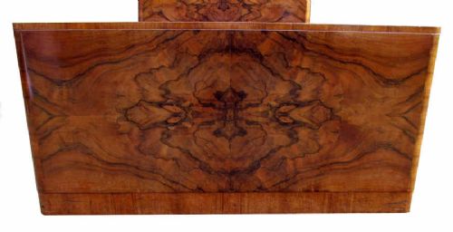 fig 1. Original 1930s Walnut Double Bed