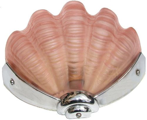 fig 1. Set Of Four Shell Wall Lights