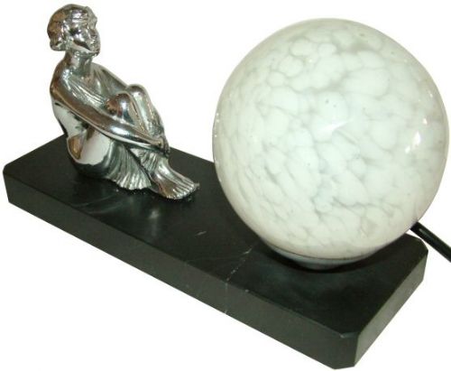 Art Deco Figural Lamp