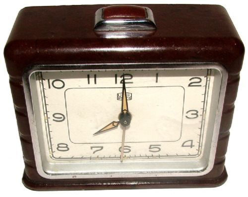 Rare German Bakelite Miniture Alarm Clock