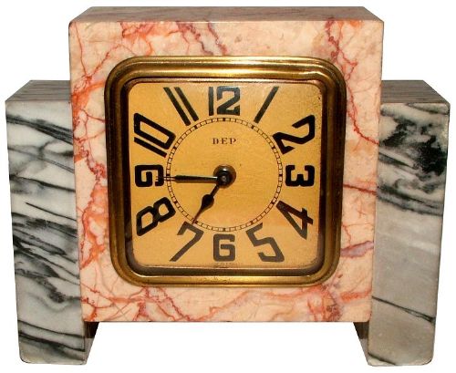 Art Deco French Alarm Clock