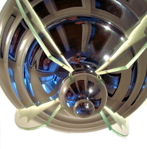Rare Art Deco Modernist Ceiling Light