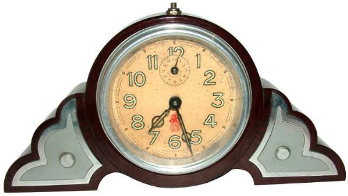 Art Deco Cloud Bakelite Clock