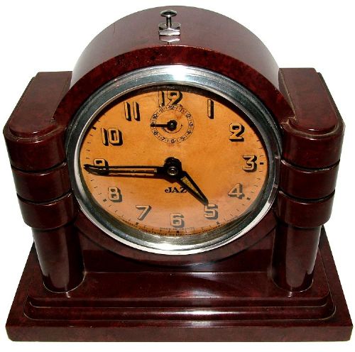 Rare Art Deco Bakelite Clock
	
rare Art Deco Bakelite Clock
	
