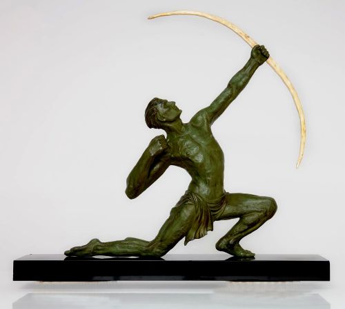 Art Deco Male Figure 'The Archer'