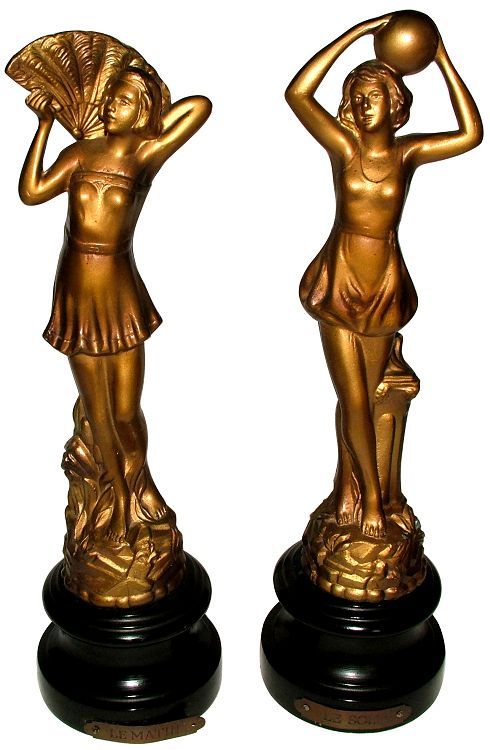 Art Deco Pair of Figures