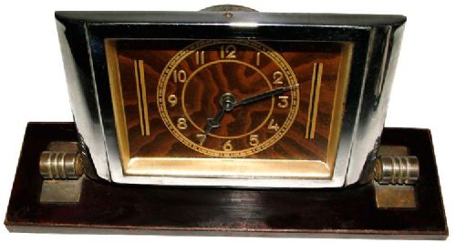 Art Deco Modernist Alarm Clock