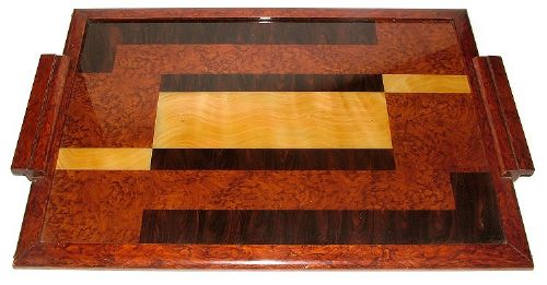 Original 1930s Geometric Tray