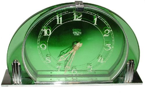 1930s Art Deco Smiths Sectric Clock