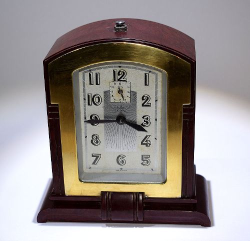Art Deco Bakelite Clock