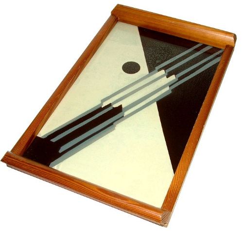 Rare 1930s Geometric Drinks Tray