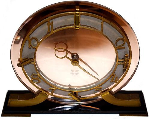 1930s Art Deco Smiths Clock