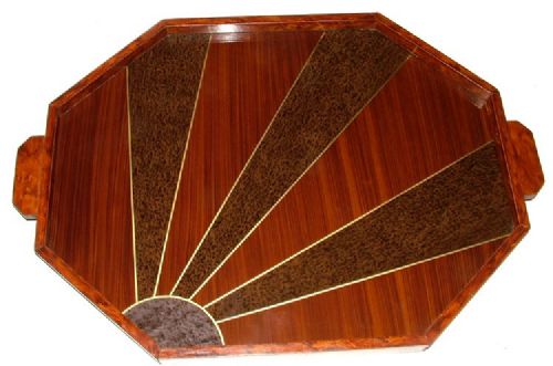 Original 1930s 'Sunray' Serving Tray