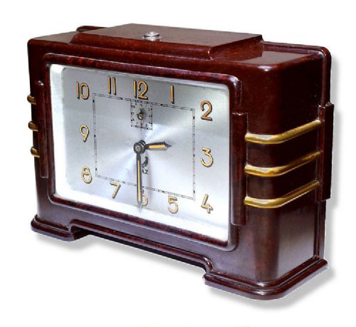 French Art Deco Jaz Clock