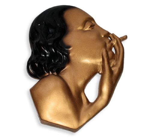 Rare Art Deco Wall Mask