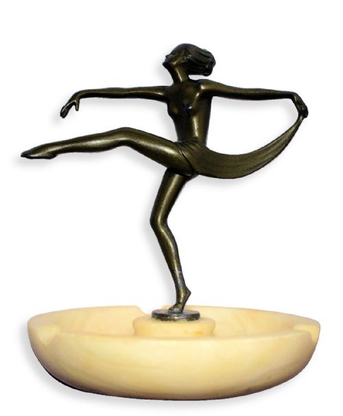 Art Deco  Female Dancer Figurine