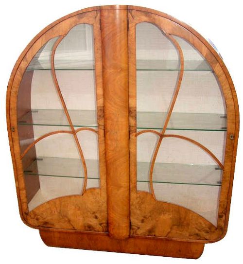 1930s Art Deco Display Cabinet