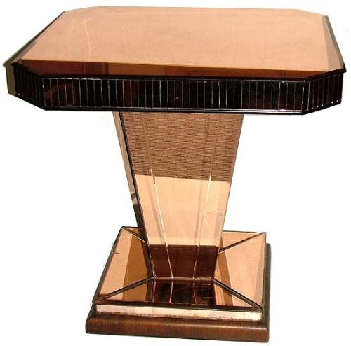 Art Deco Mirrored Centre Table
