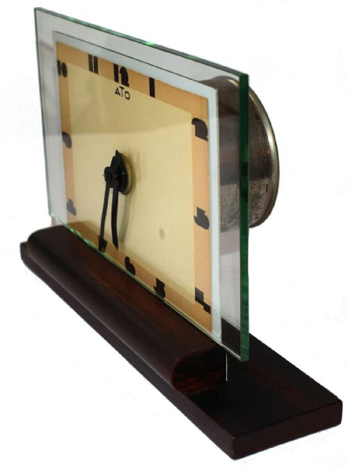 fig 1. 1930s Art Deco Modernist Clock by ATO