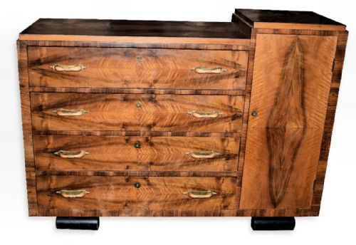 Art Deco 1930s Italian Chest of Drawers