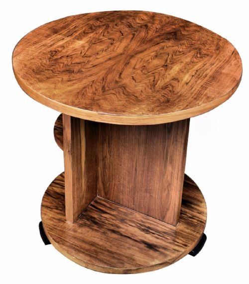 Original 1930s English Art Deco Modernist Occasional Table