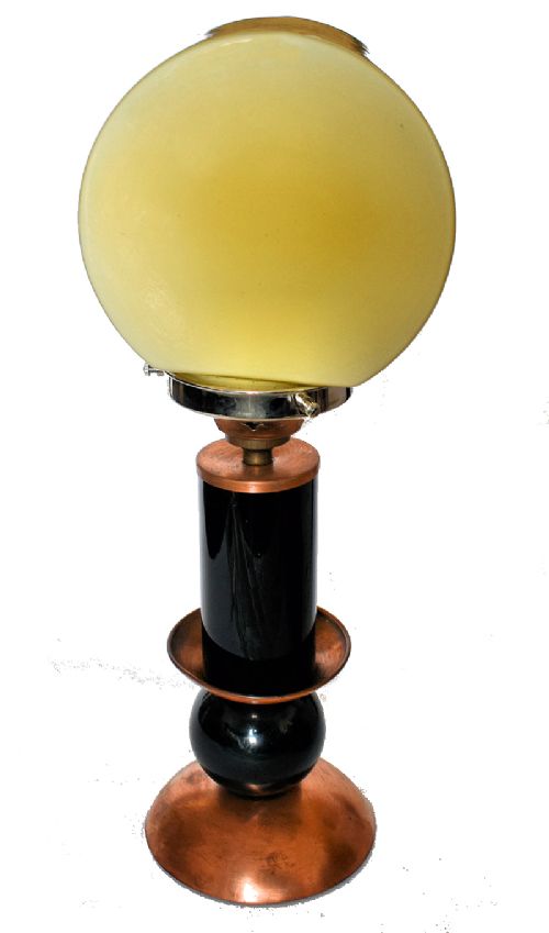 Art Deco French Modernist Table Lamp