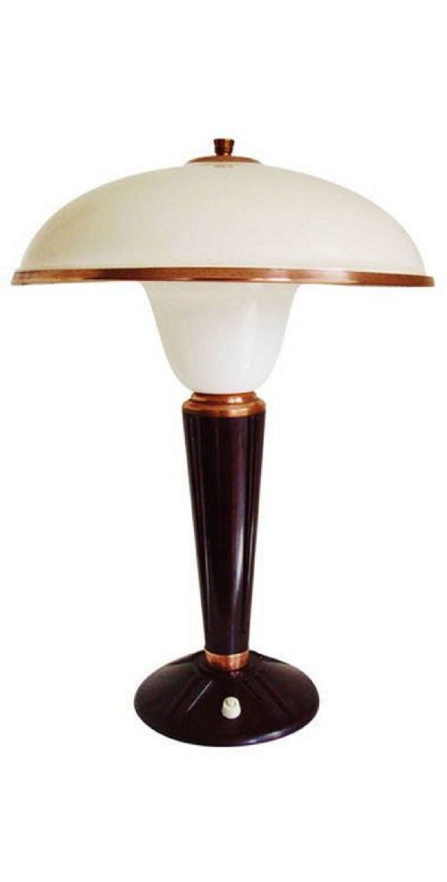 Art Deco Bakelite Table Lamp by Eileen Gray
