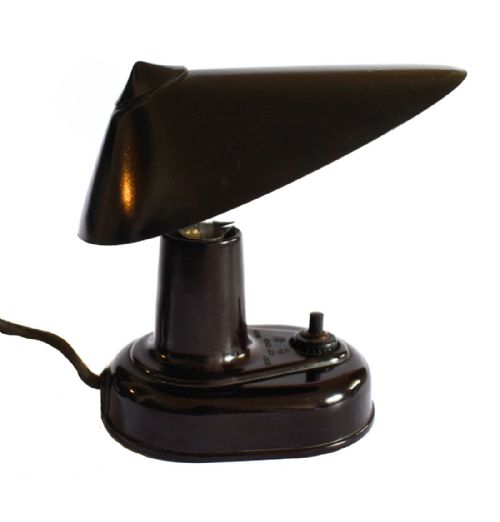 Miniature Streamline Art Deco Bakelite Lamp