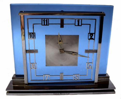 Art Deco Garrard  Lecoultre Mantle Clock