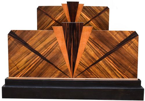 Rare 1930'S Art Deco Double Bed