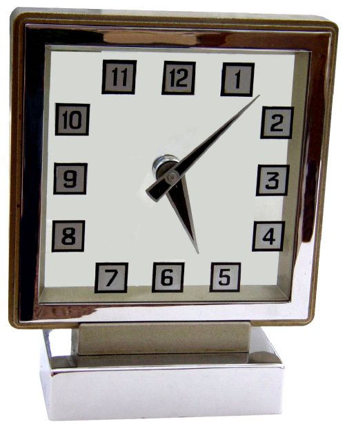 Rare 1930s Art Deco English Smiths 'Mystery Clock'