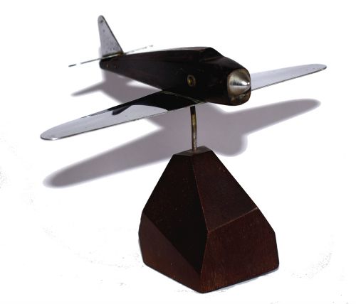 Art Deco Model Airplane Paper Weight