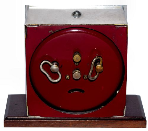 ART DECO CHROME MODERNIST CLOCK BY BLANGY - ADDITIONAL PHOTO 5