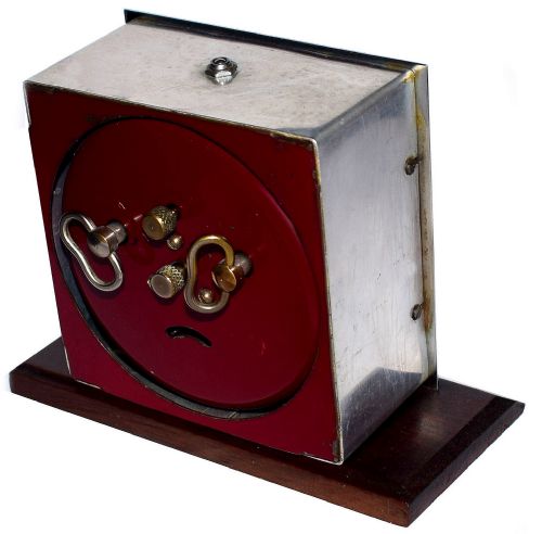 ART DECO CHROME MODERNIST CLOCK BY BLANGY - ADDITIONAL PHOTO 6
