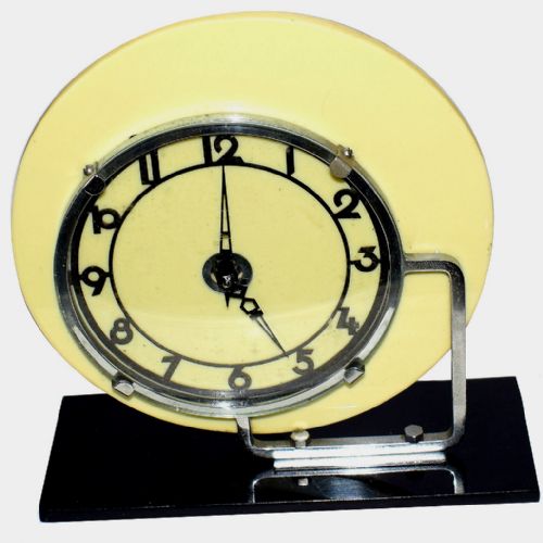 Art Deco Modernist English Clock by Gec