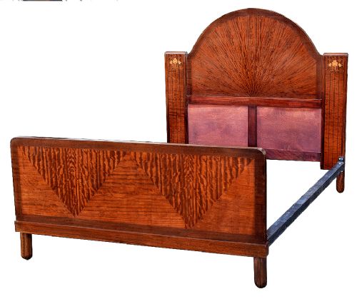 Art Deco English King Size Bed
