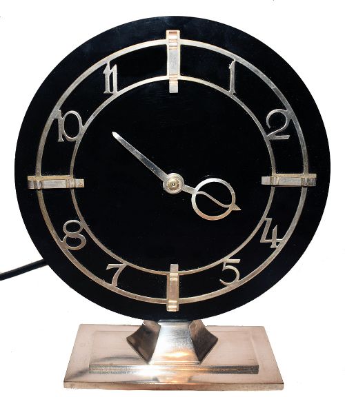 1930'S Art Deco Modernist Clock